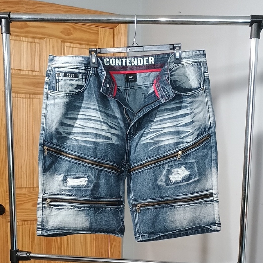 Contender Blue Jean Shorts